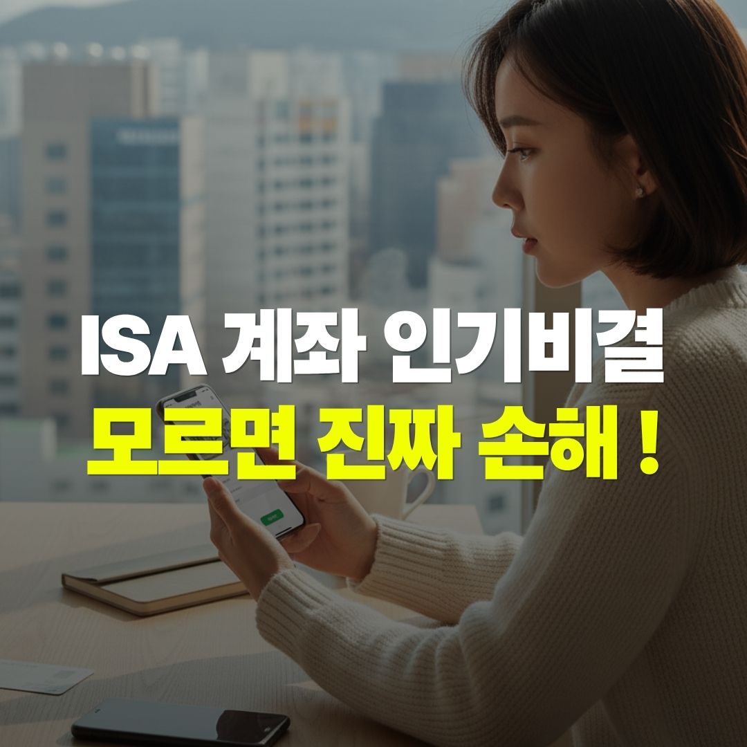 ISA 계좌 뜻 개설 방법 한도 만기 세금환급 활용하기